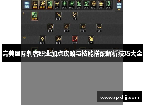 完美国际刺客职业加点攻略与技能搭配解析技巧大全